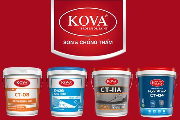 Sơn Kova có nhiều tác dụng ưu việt